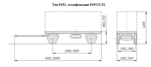 Container Transport Trailer 849132-01