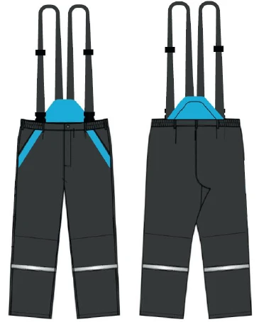 بنطلون نسائي لحماية من درجات الحرارة المنخفضة، موديل TMХ049