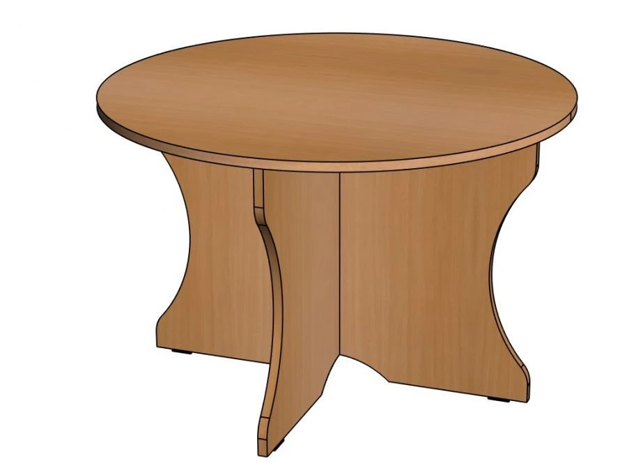 Round Children's Table for Preschool, H400/SD01