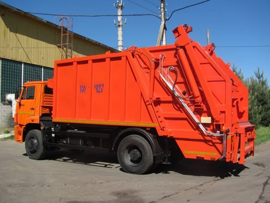 Rear Loader Garbage Truck KO-427-52 based on KAMAZ 53605-A5