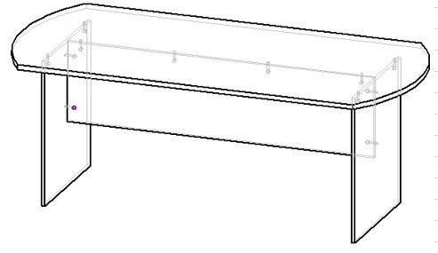 Meeting Table SSP19 - Durable and Customizable Design