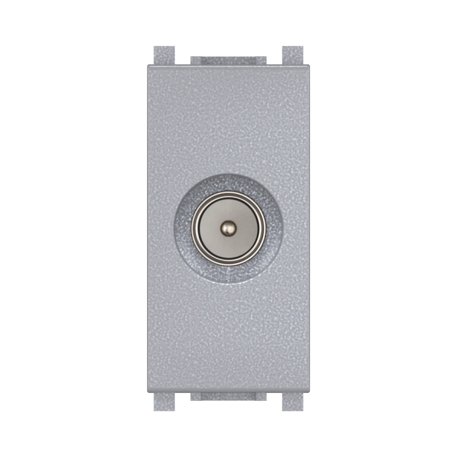 CADUCEUS ALING Experience Hidden Installation TV Socket M/F, 1M, Silver, Art. 74264.S