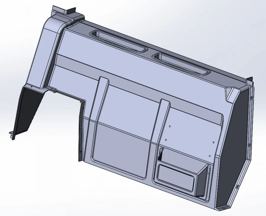 لوحة خلفية لكابينة الجرار - موديل 210.11.16.01.010