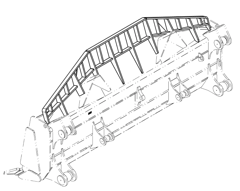 Heavy Duty Bulldozer Blade 13437795 for Excavation