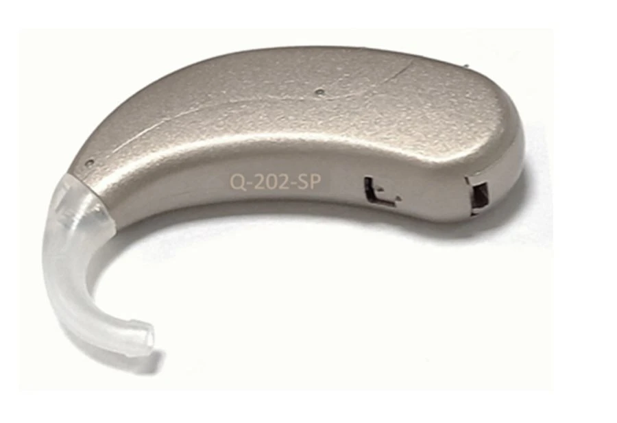 Programmable Digital Behind-the-Ear Hearing Aid "Q-ton" Q-202-SP