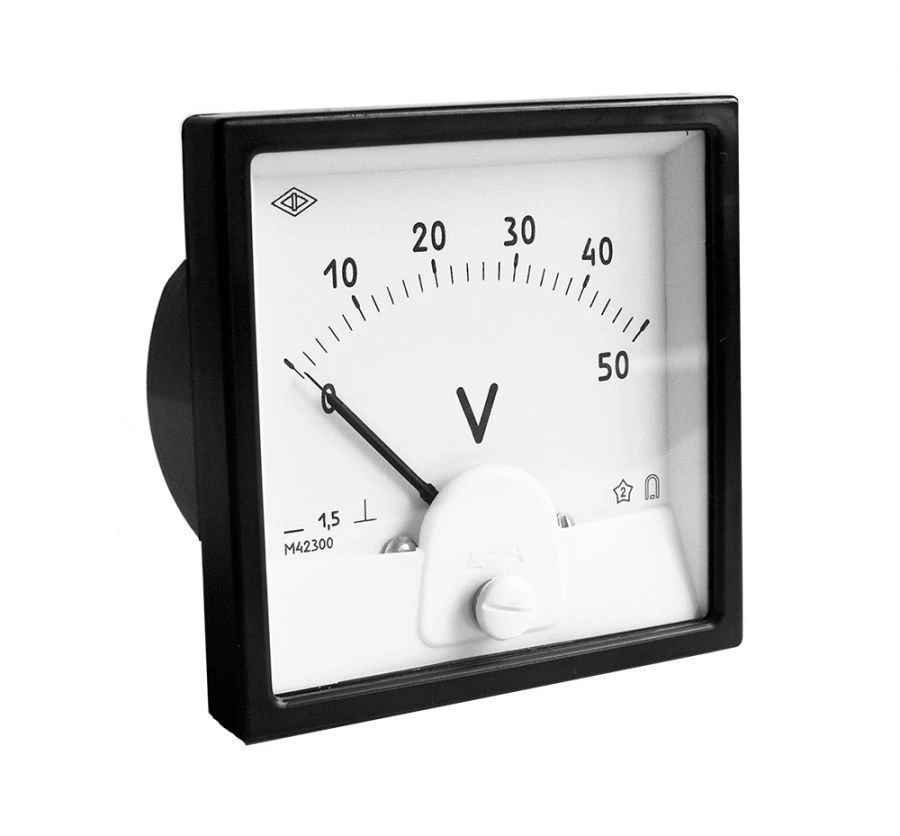 ميكروأمبير متر، ملي أمبير متر، أمبير متر، وفولت متر مدمج: م42300