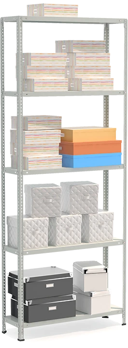 Sturdy Office Metal Shelving Unit STFL 1035-2.5