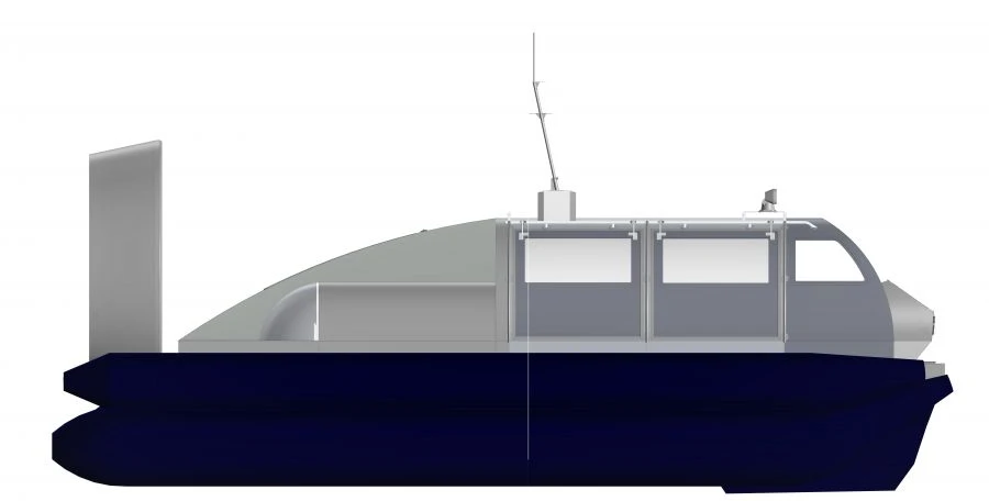 Hydroair-10 Amphibious Hovercraft for All-Season Use