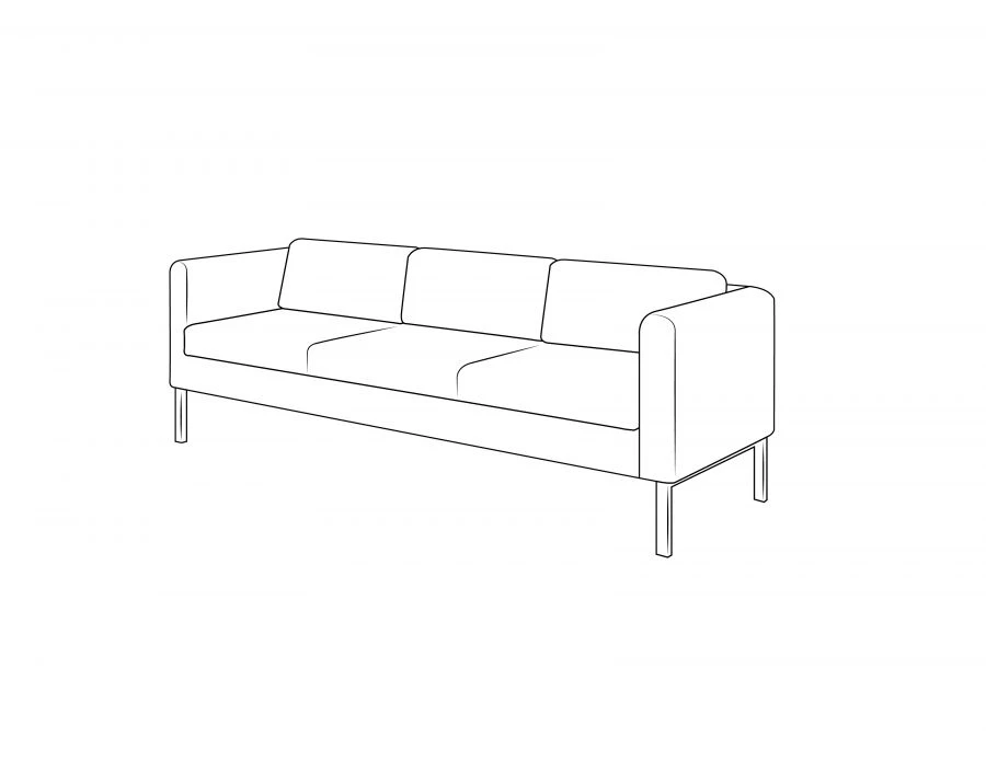 Point Sofa for Public Spaces