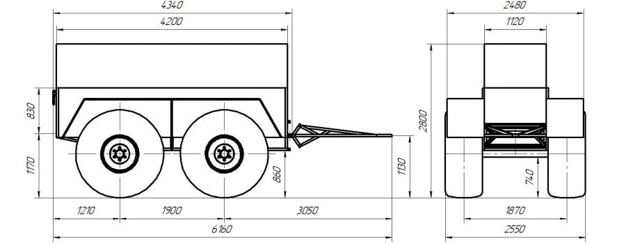 مقطورة الطرق الوعرة "الوحش" P24-260