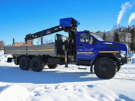 Hydraulic Crane Truck for Special Applications Ural 4320 U0K02N-4Z025