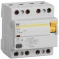 Quick-Response Differential Circuit Breaker VД1-63 4P 63A 100mA IEK