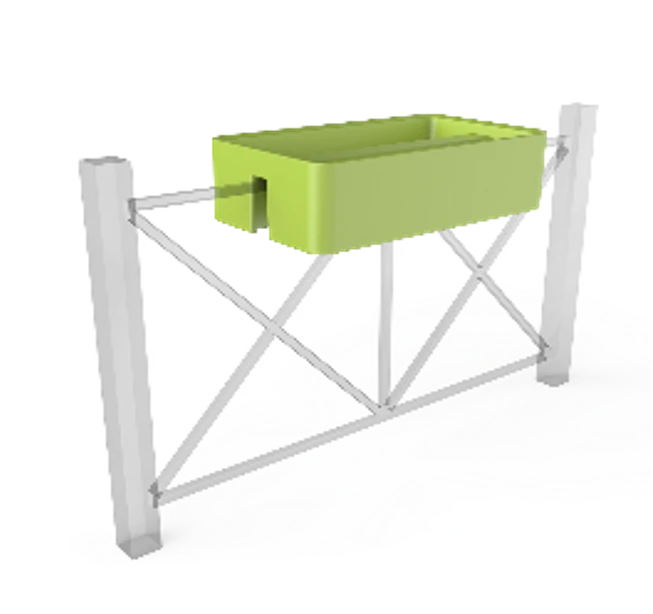 Modern Minimalist Planter VITTORIO FENCE 220 Without Backlight