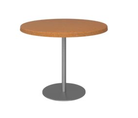 Dining Table AGAT 01.06.11 - Metal Frame with Various Tops