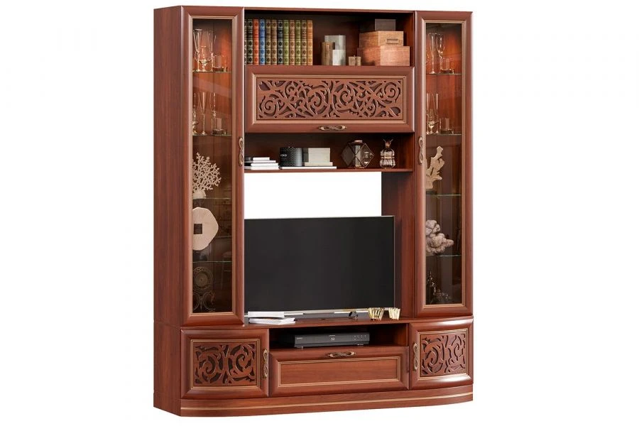 Alexandria LD 618010.000 TV Stand (Walnut)
