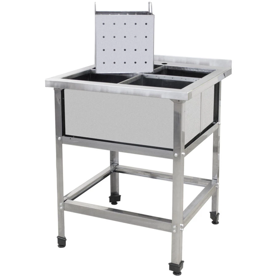 حمام تعقيم البيض VMOya - 4 خزانات من الفولاذ المقاوم للصدأ