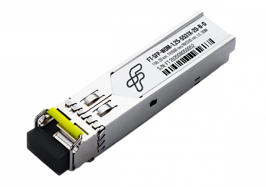 Optical Transceiver SFP FT-SFP-WDM-1.25-5531X-20-B-D