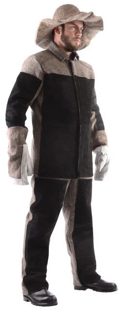 Fire-Resistant Wool Suit "Metallurg MMK" for High Temperature Protection, Code 17011