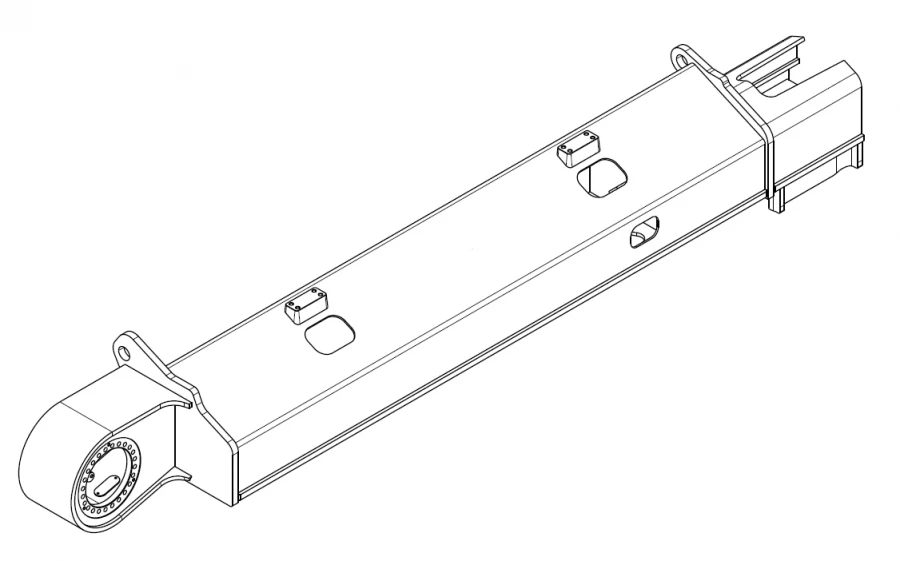 Processed Right Longeron 13555020 for Track Systems