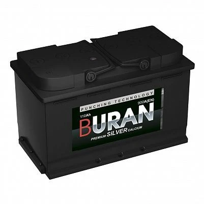 Lead-Acid Starter Battery for Internal Combustion Engines 12V BURAN
