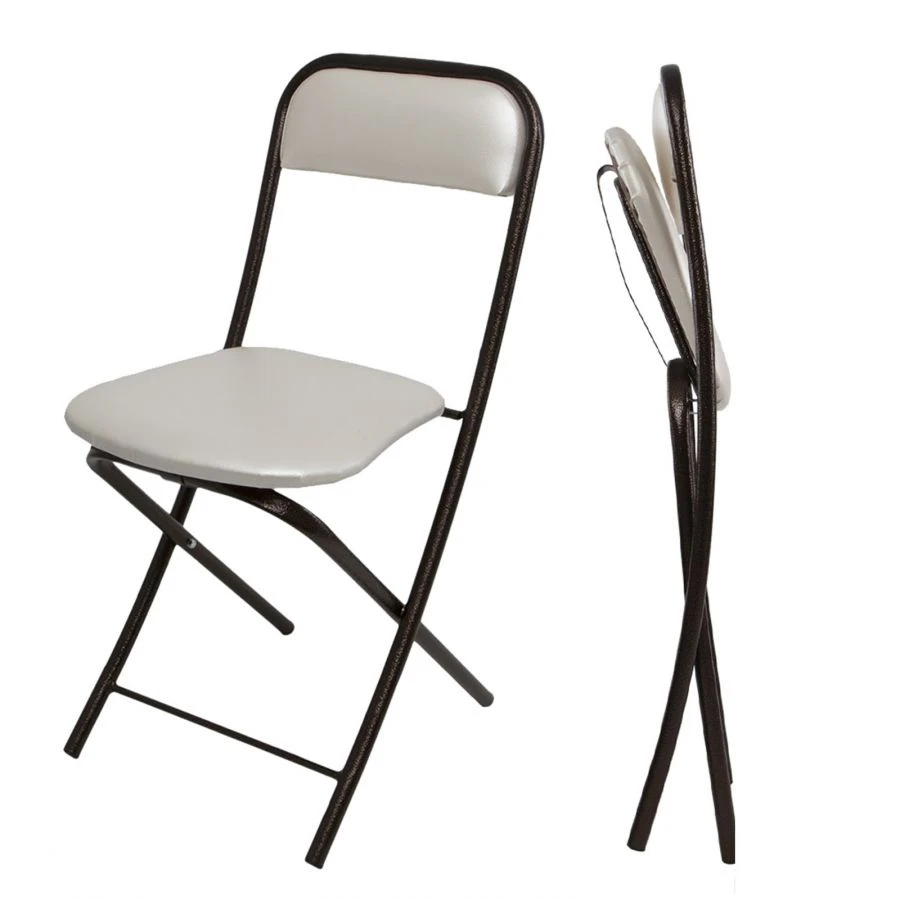 Comfortable Folding Chair with Metal Frame