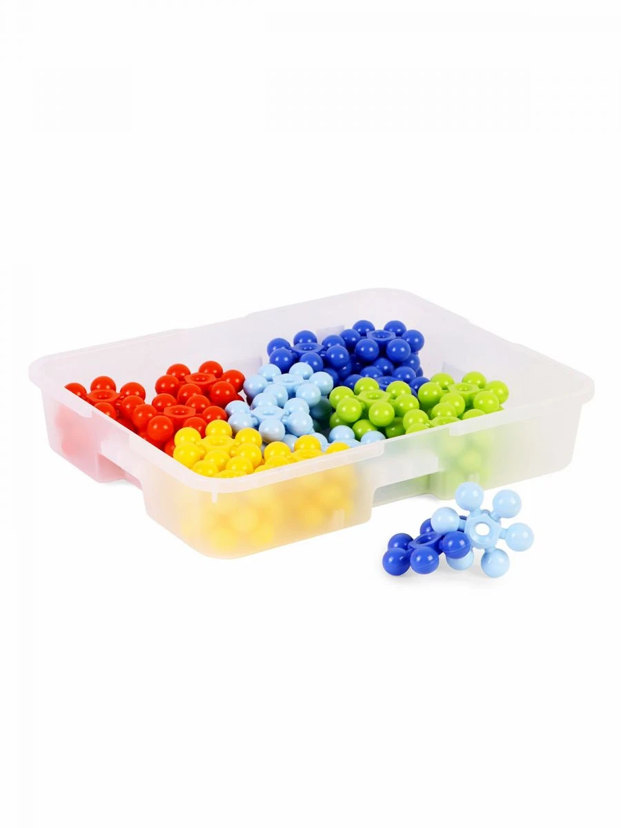 Colorful 3D Construction Set for Kids - 115 Pieces