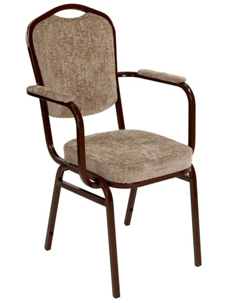Metal Frame Chair with Armrests, Corona 20mm