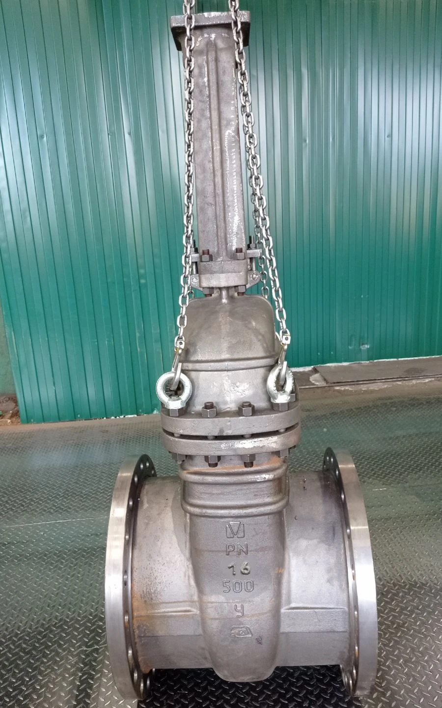 Wedge Gate Valve with Rising Spindle for Actuator PN 1.6 MPa DN500