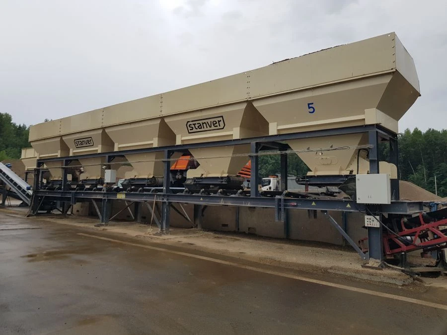 Feeding Unit STANVER PS for Asphalt Mixing Plants