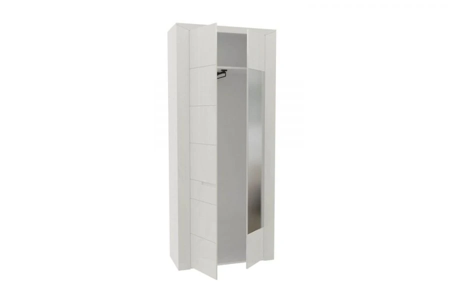 Brii TYP 17 Two-Door Cabinet (White Gloss)