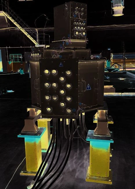 Brushless Current Collector for Ship's Screw Column - 6.5 MW