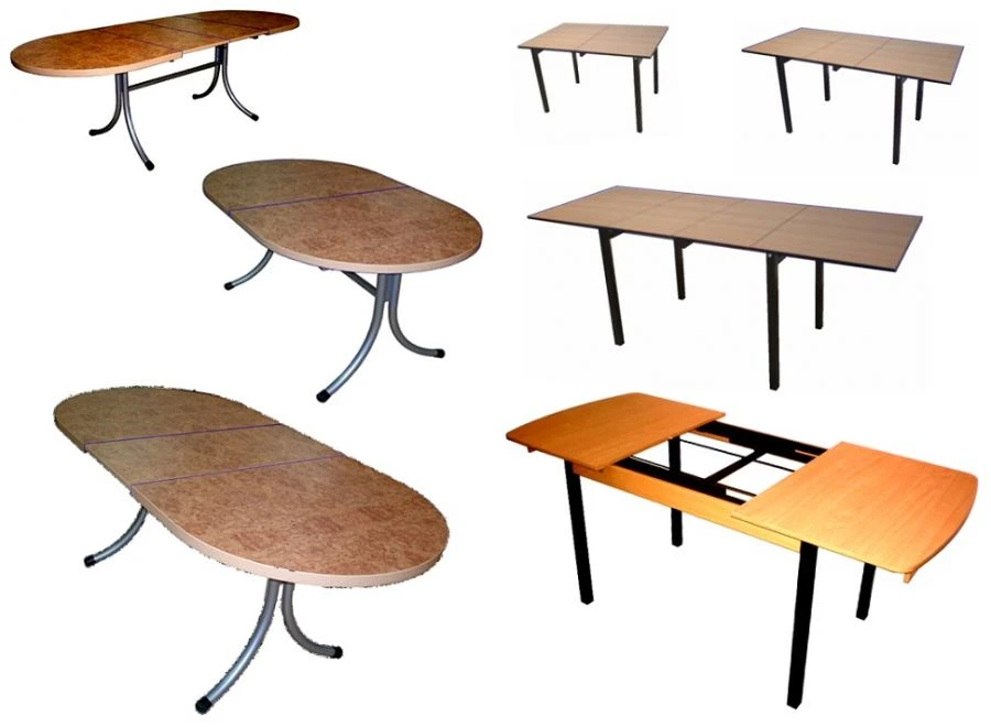 طاولة طعام قابلة للتوسيع للاستخدام العام والسكني - النموذج SI56.15.14.09