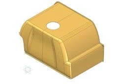 Right Middle Front Arch Cover for Electric Bus 6274 - 529220-5107020