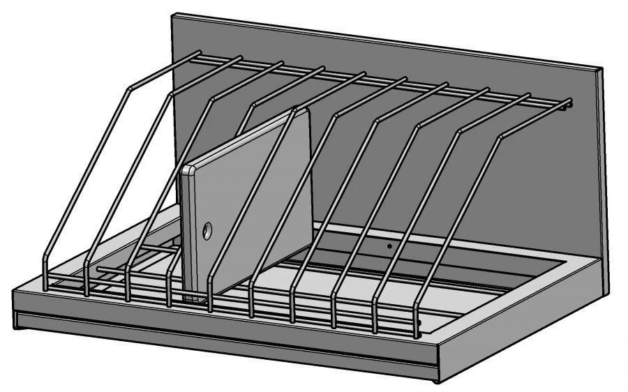 Kitchen Rack for Cutting Boards PKD-300