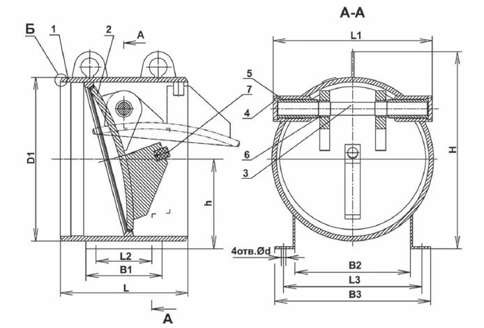 صمامات فحص PN 1.6-4.0 ميغاباسكال لمختلف أحجام الأنابيب