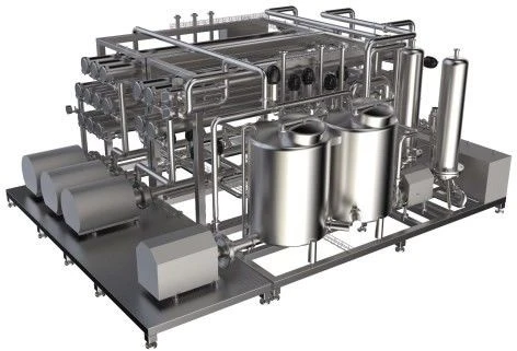 وحدة الترشيح الفائق لتركيز بروتين مصل اللبن