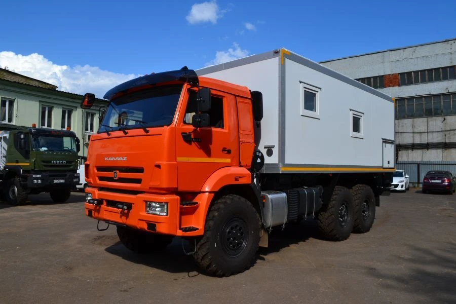 Mobile Communication Node (MCN) MPZ9A2 on KAMAZ 43118-50 Chassis