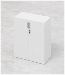 Low Paper Storage Cabinet with Key Lock