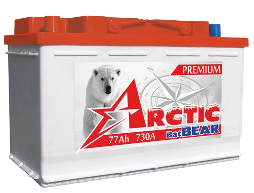 Lead Acid Starting Battery for Internal Combustion Engines 12V Arctic BatBEAR