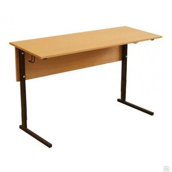 Adjustable Student Desk with PVC Edging - Custom Colors