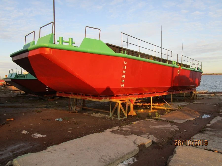 Non-Self-Propelled Barge for Soil Transport NSh-19