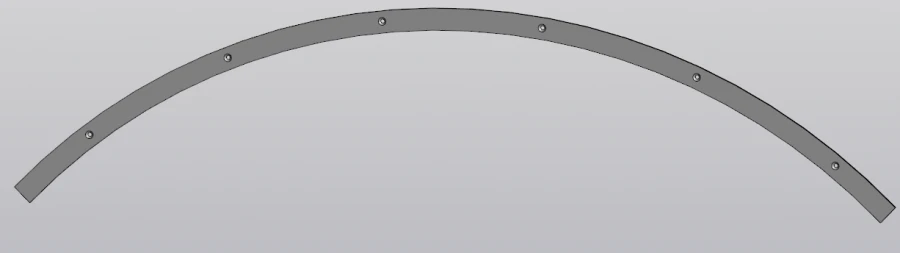 Main Bearing Dust Seal Ring Segment M03-C5-20-030444-D