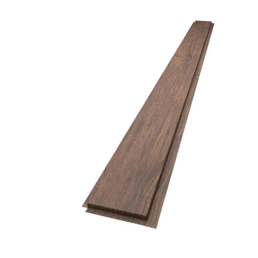 YAR Panel X Medium Linear Metal Facade Panel 190x2470mm Matte Oak