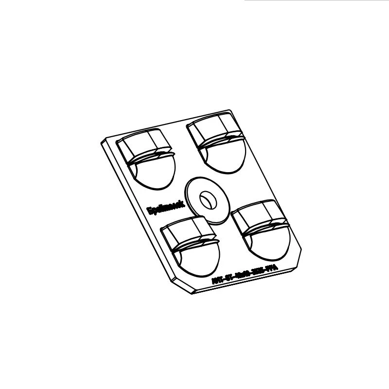 LED Lens for AMT-ST-40x40-3535-PFA Light Fixtures