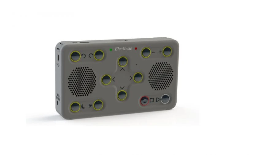 Special Flash Card Reader for Talking Books ElecGeste DTBP-301