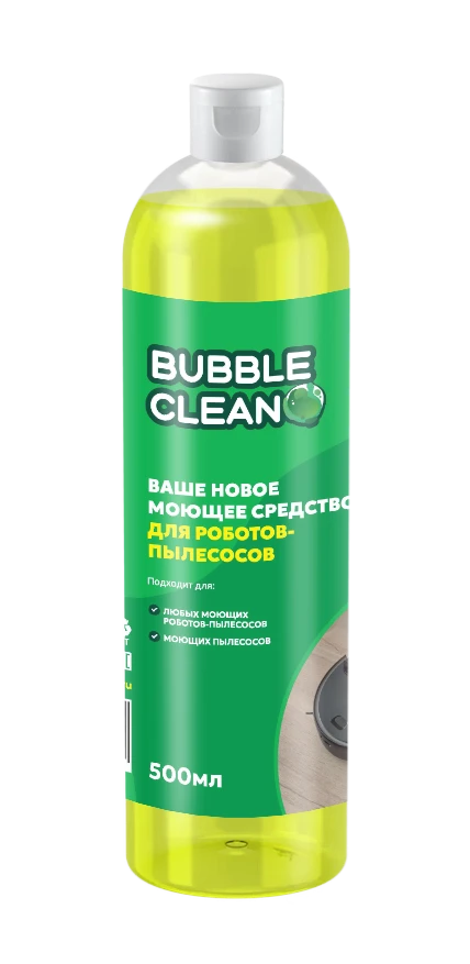 Bubble Robot Clean Cleaning Solution for Robotic Vacuum Cleaners