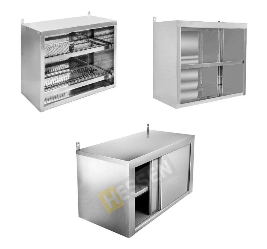 Wall-mounted Shelf-Cabinet for Food Service and Retail
