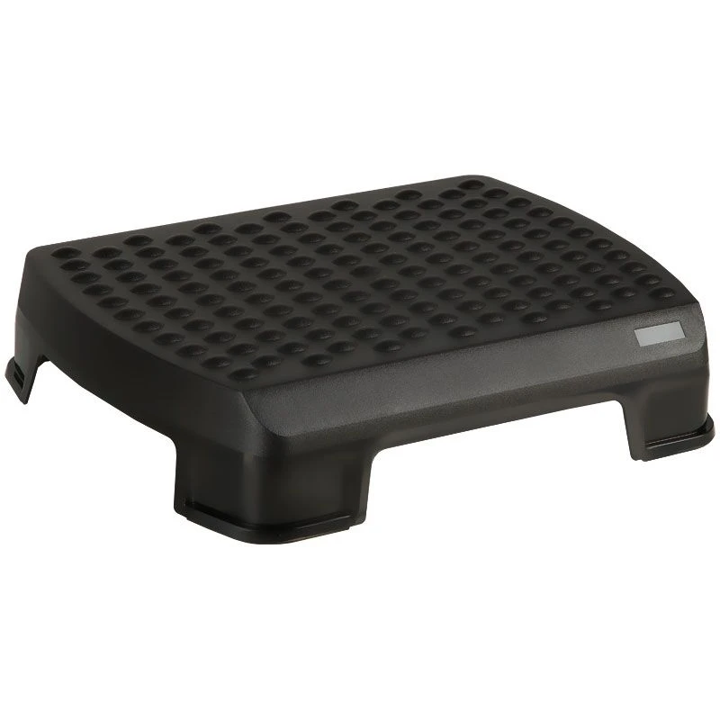 Ergonomic Footrest with Textured Surface, Polypropylene