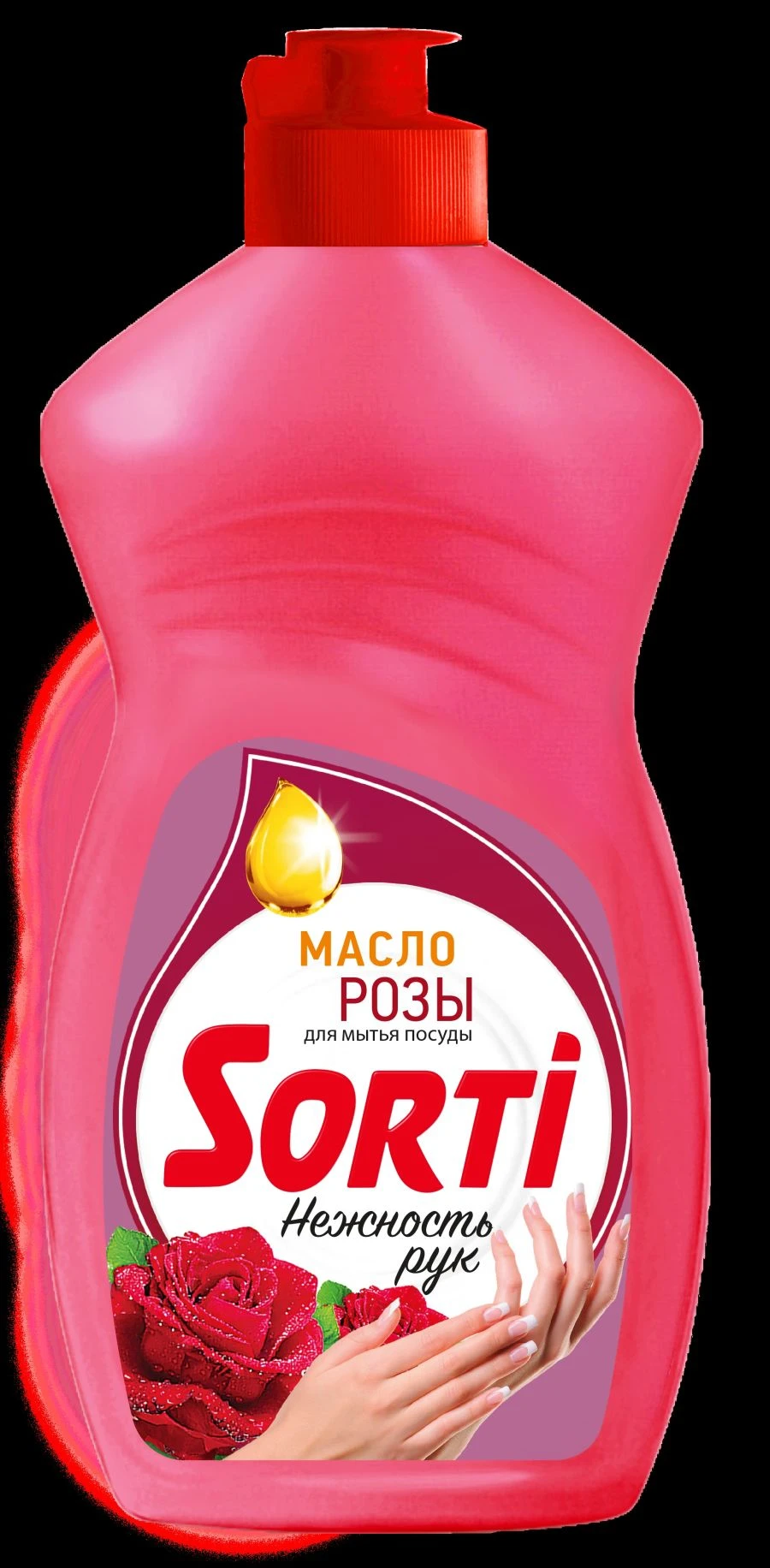 SORTI Dishwashing Liquid - Gentle on Hands with Rose Oil