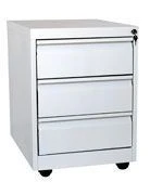 Office Storage Cabinet with 3 Lockable Drawers